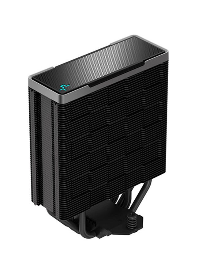 DEEPCOOL - AK400 ZERO DARK Performance CPU Cooler, 4 Copper Heat Pipes, 120mm Fluid Dynamic Bearing PWM Fan, 220W TDP | R-AK400-BKNNMN-G-2 - Image 1