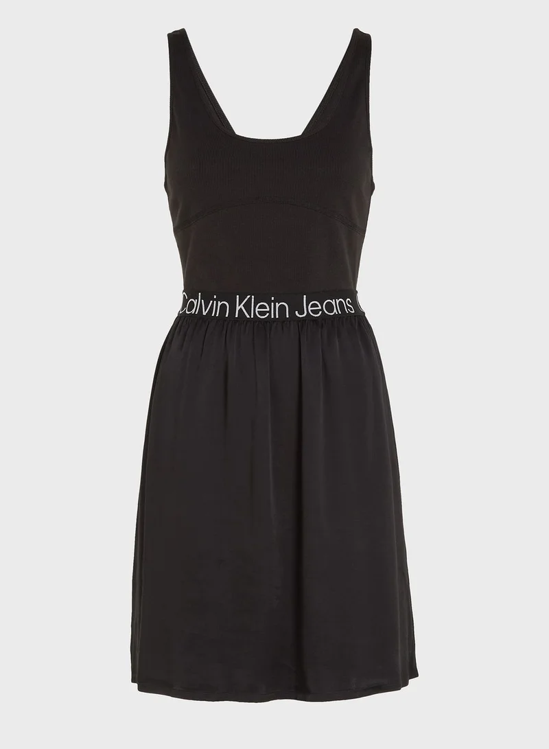 Calvin Klein Jeans Sleeveless Mini Dress