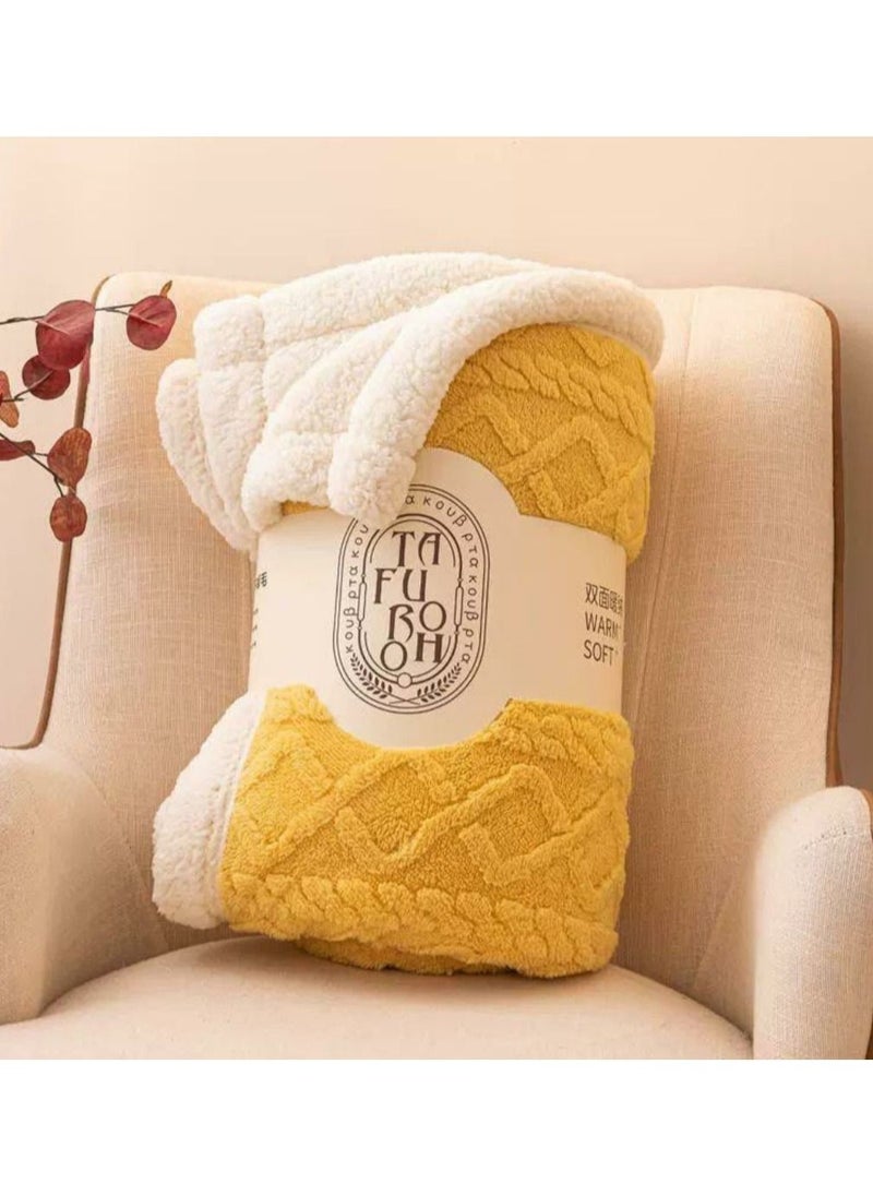 Comfy - Comfy Soft Fleece & Fluffy 200 X 230 Cm Sheep Blanket - Image 1