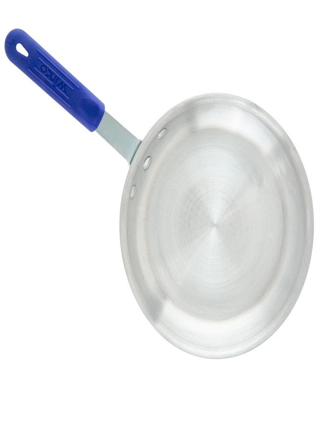 وينكو مقلاة وينكو التجارية المصنوعة من الألومنيوم بمقبض بارد الملمس، متوافقة مع المواقد الحثية، بلمسة نهائية طبيعية، 10 بوصات - Image 2