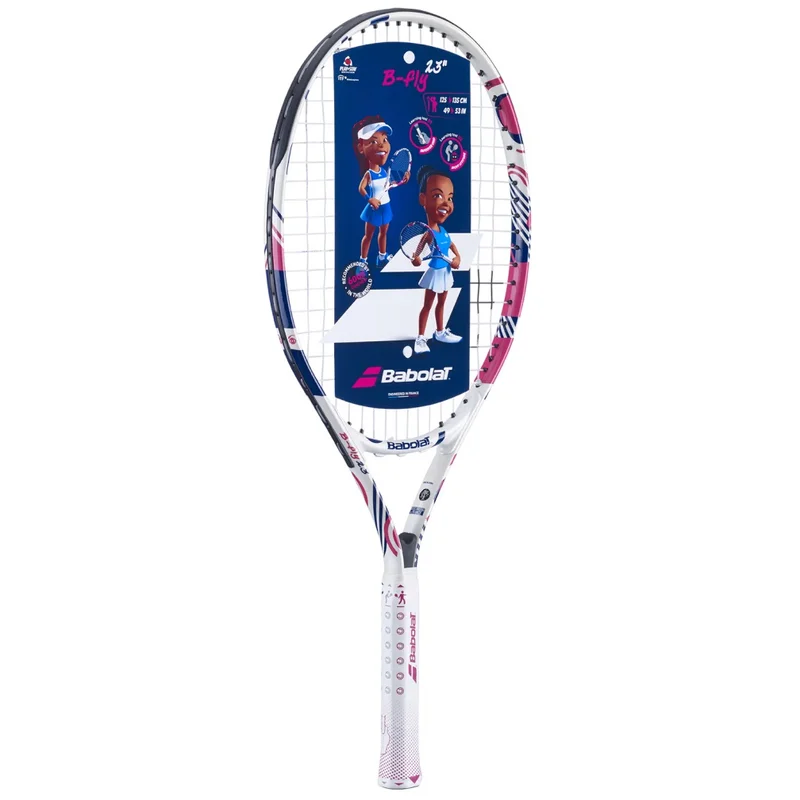 بابولات Babolat Tennis Rackets B FLY 23, White Pink, 140486