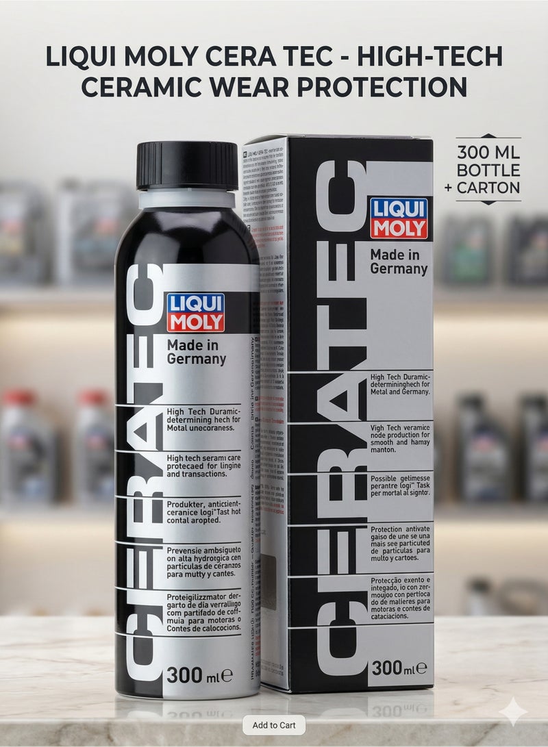 Advanced Ceramic Engine Oil Additive for Long-Term Wear Protection, Friction Reduction & Smoother Engine Performance