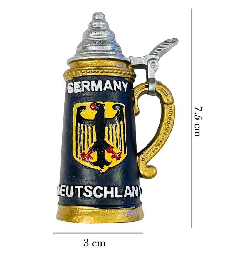 Moira 3D Resin Magnet for Fridge Decoration Travel Souvenir Germany Duetcheland - Image 3
