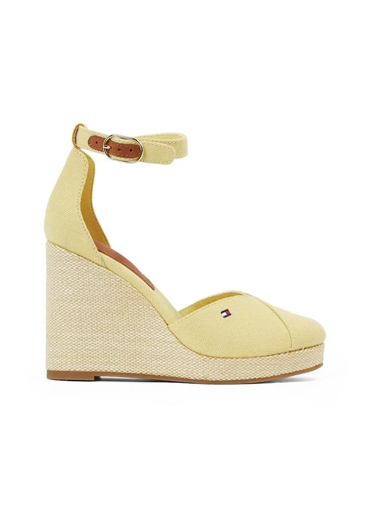 تومي هيلفيغر Closed Toe Wedge Espadrilles