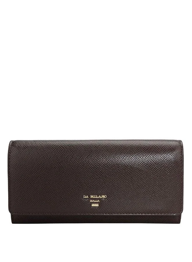 Genuine Leather Brown Ladies Wallet