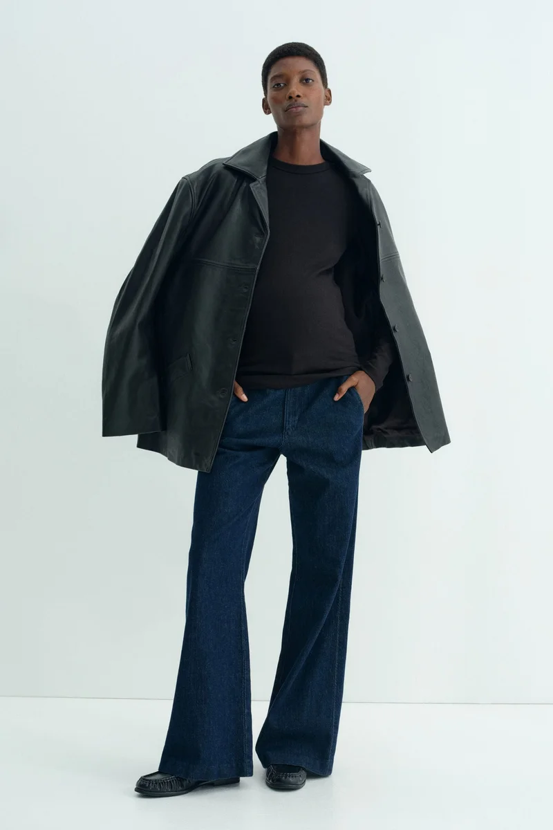 اتش اند ام بلوزة من تشكيلة ماما من الجيرسيه المرن