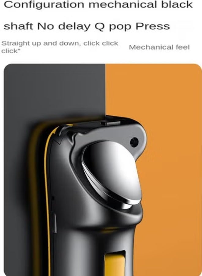 ذراع تحكم PUBG للأيباد – ذراع ألعاب لوحي مع 6 أصابع، أزرار L1R1، عصا تحكم سعوية قابلة للتعديل - Image 5