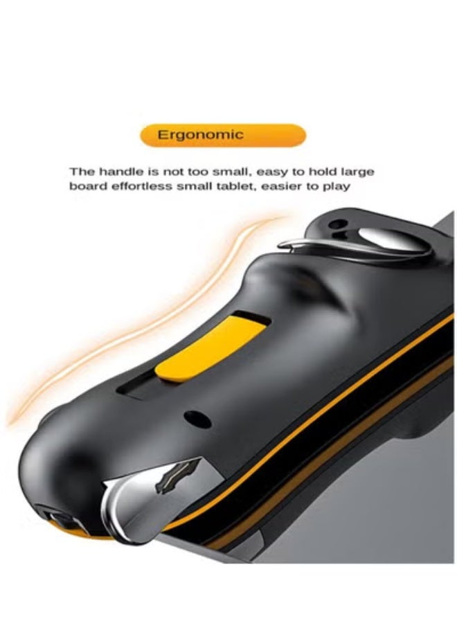 ذراع تحكم PUBG للأيباد – ذراع ألعاب لوحي مع 6 أصابع، أزرار L1R1، عصا تحكم سعوية قابلة للتعديل - Image 2