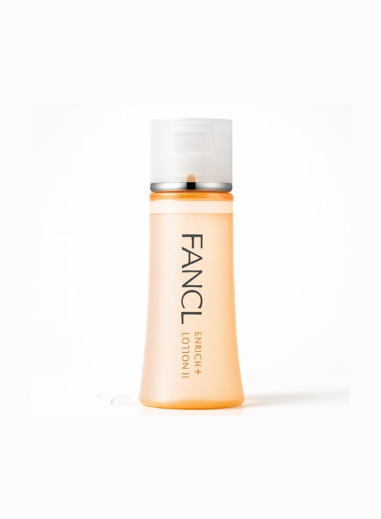 Fancl Enrich Plus Lotion II 30ml Anti-aging Face Toner for Normal to Dry Skin I 100% Preservative free  - Image 1