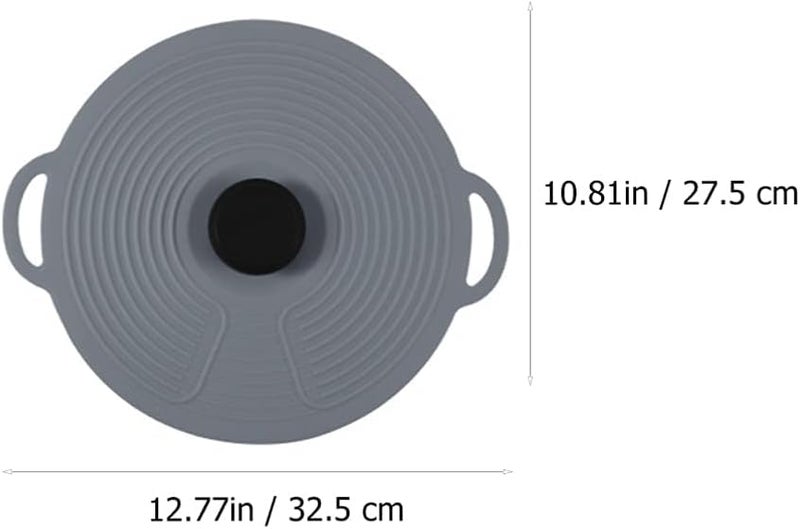3 Pcs Silicone Pot Covers Bowl Covers Pans Round Food Covers Universal Lid Covers Replacement Kitchen Utensils for Skillet Pots Pans Cookware - Image 1