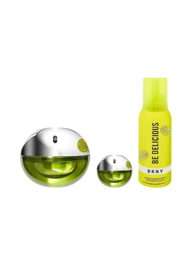 Donna Karan Be Delicious Set EDP 100ml + EDP 15ml + Shower Mousse 150ml🌟🌟🌟🌟🌟 - Image 2