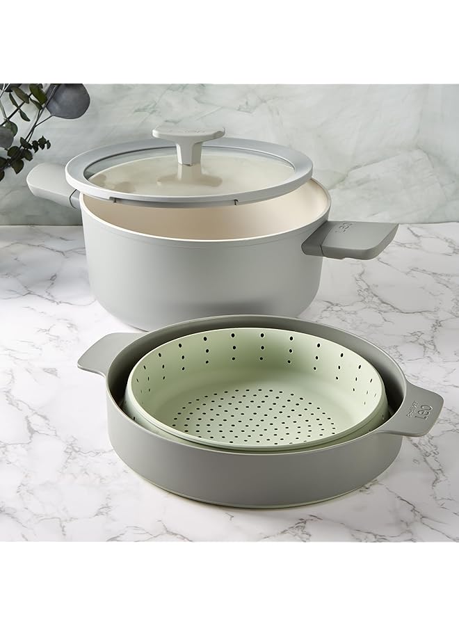 بيرجوف قدر ليو بالانس مون ميست غير لاصق للحساء/الخضراوات مع غطاء 24 × 11.50 سم - Image 4