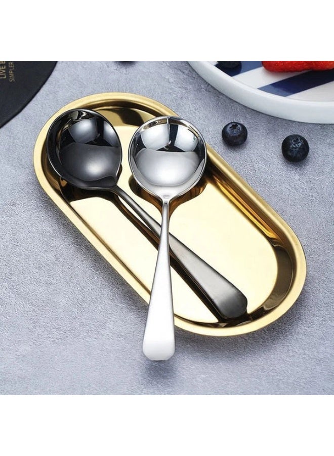 إيفا Addison Soup Spoon - Silver Set of 6 pieces - Image 1