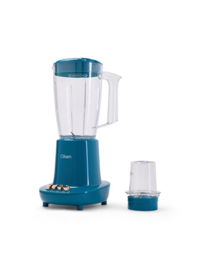 Clikon 2-In-1 Juicer Blender Chopper Set 1.5 L 600 W CK2668 Green - Image 5
