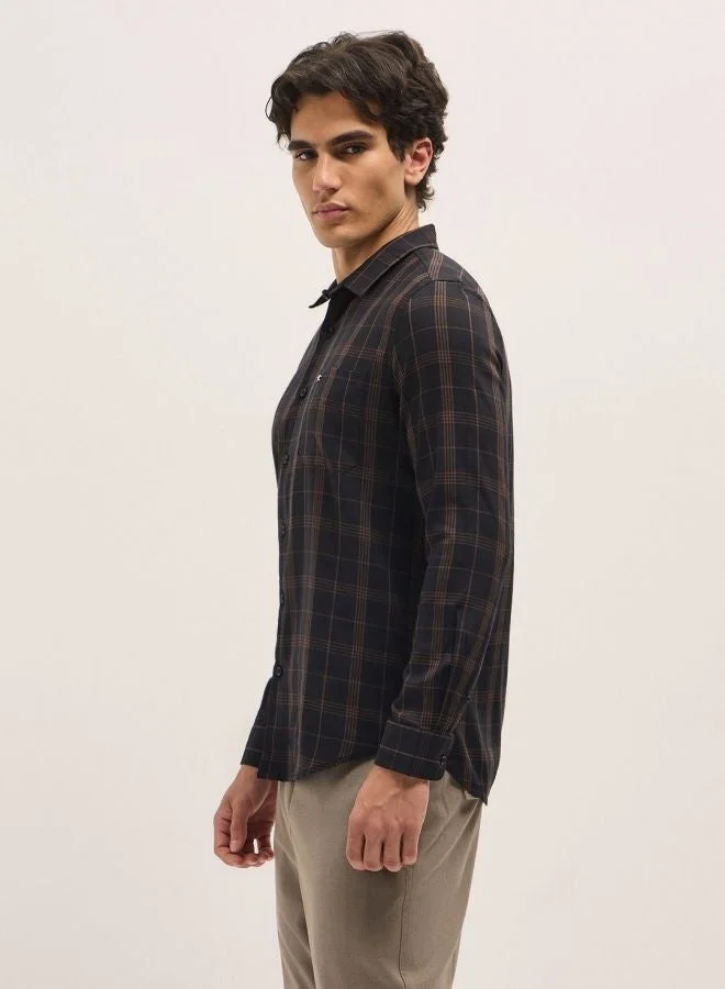 THE BEAR HOUSE Men's Shirt for Casual and Formal Wear | Classic Button-Down Style for Office, Daily Use, Travel, Events & All-Season Outfits | Versatile & Stylish Wardrobe Essential for Every Occasion