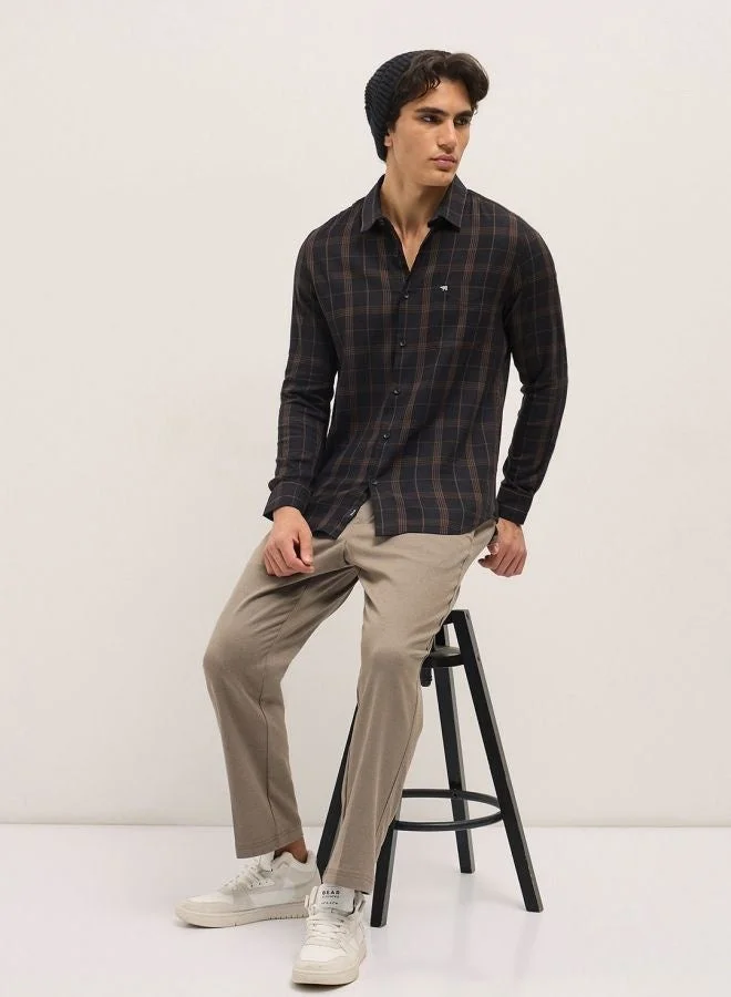 THE BEAR HOUSE Men's Shirt for Casual and Formal Wear | Classic Button-Down Style for Office, Daily Use, Travel, Events & All-Season Outfits | Versatile & Stylish Wardrobe Essential for Every Occasion
