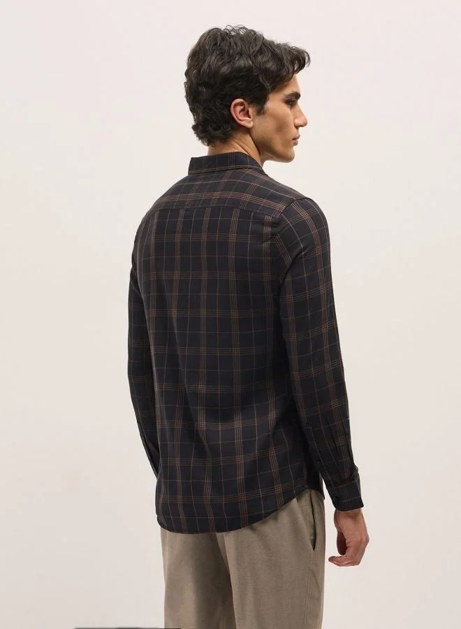 THE BEAR HOUSE Men's Shirt for Casual and Formal Wear | Classic Button-Down Style for Office, Daily Use, Travel, Events & All-Season Outfits | Versatile & Stylish Wardrobe Essential for Every Occasion