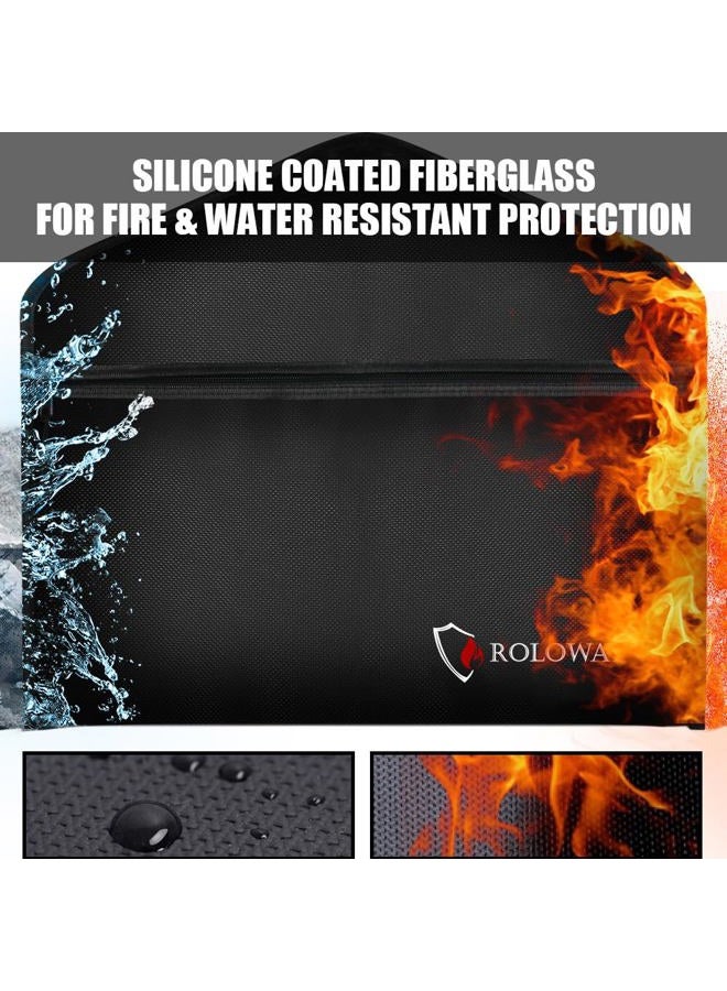 ROLOWAY Hanger Diversion Fireproof Safe, Hidden Compartment for Home & Travel, Secret Safe for Cash Hiding Under Clothes with Small Fireproof Bag - Image 4