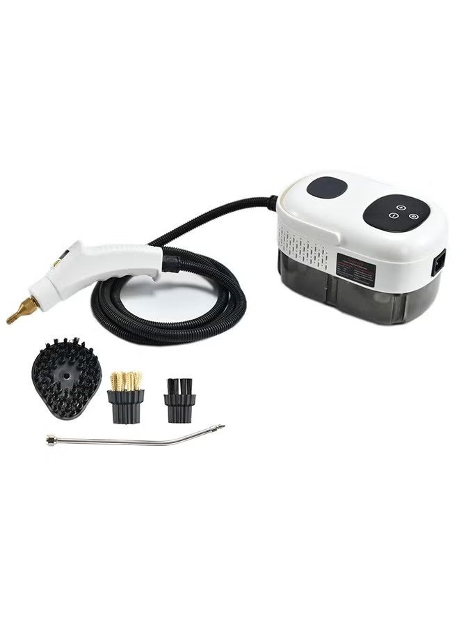 NEXORA SR Steam Cleaner, 2500 W, 3 Bar Steam Pressure, 1.1L, 6 Steam Settings, High Temperature Kills 99.99% of Viruses & Bacteria TC-SC-001 White - Image 1