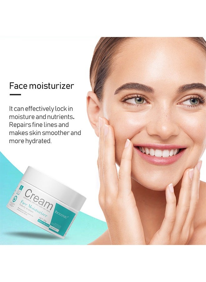 ibcccndc Cream,Skin Care Intensive Face Moisturizer Cream, Hydrating Cream, Facial Moisturizing Lotion for Dry Skin, For Women and Men, Anti-Aging Fragrance-Free Anti-Wrinkle, Apply for Face and Body 85g  - Image 5