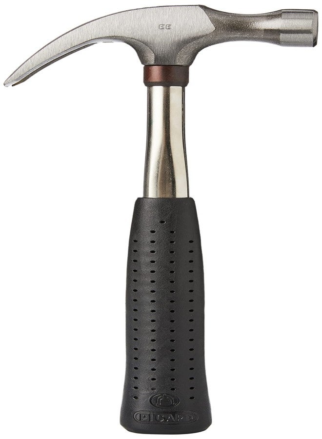 Picard Claw Hammer 740g - American Pattern, Alloy Steel Head Bright Finished with Transparent Coating, C45 Tubular Steel Handle, Traditional 1-Component Grip, 16mm, 0029100-16 - Image 1