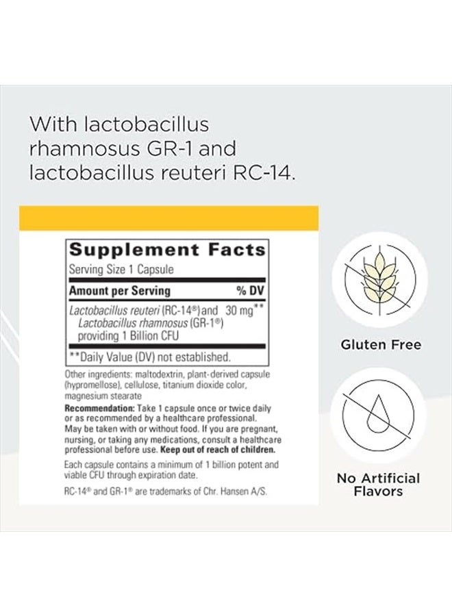 Integrative Therapeutics Pro-Flora Women's Probiotic - Lactobacillus rhamnosus GR-1 and Lactobacillus reuteri RC-14 Strains - Urogenital and Women's Health Support Supplement* - 30 Capsules - Image 2