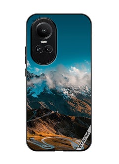 VR CREATIVE Protective Case Cover For Oppo Reno 10 Road And Mountains Design Multicolour  - Image 1