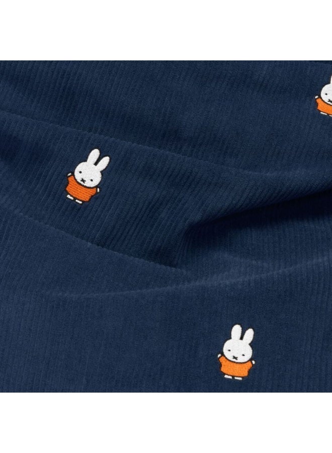 Fatboy Original Slim Recycled Cord Bean Bag x Miffy/Boris | Comfort, feels joyful, expressive, effortlessly stylish Super soft Indoor bean bag | Sustainable & eco friendly | 120x155 cm - Deep blue - Image 2