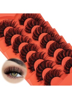 Focipeysa Natural False Eyelashes Wispy Lashes 17Mm Eyelashes That Look Like Lash Extensions 7 Pairs Volume Eye Lashes Multipack By Focipeysa  - Image 5