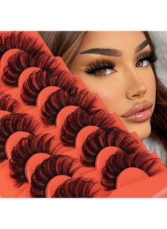 Focipeysa Natural False Eyelashes Wispy Lashes 17Mm Eyelashes That Look Like Lash Extensions 7 Pairs Volume Eye Lashes Multipack By Focipeysa  - Image 1