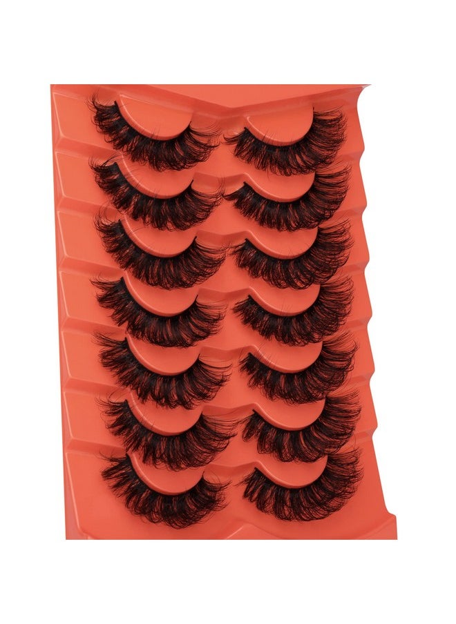 Focipeysa - Natural False Eyelashes Wispy Lashes 17Mm Eyelashes That Look Like Lash Extensions 7 Pairs Volume Eye Lashes Multipack By Focipeysa - Image 1
