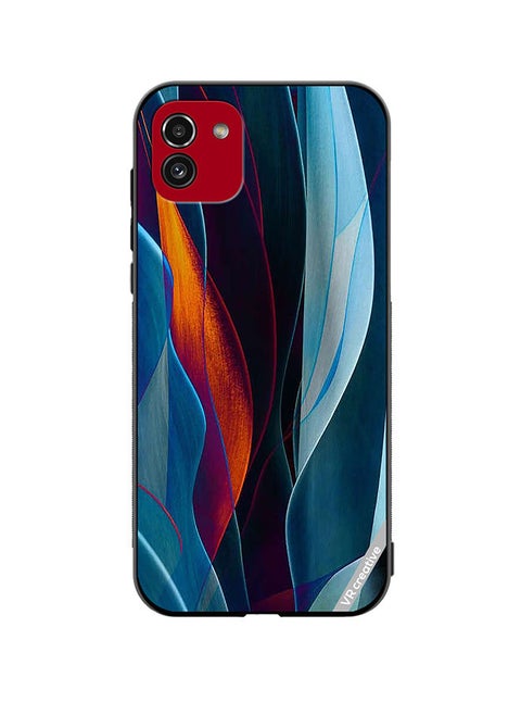 Protective Case Cover For Samsung Galaxy A03 Texture Design Multicolour