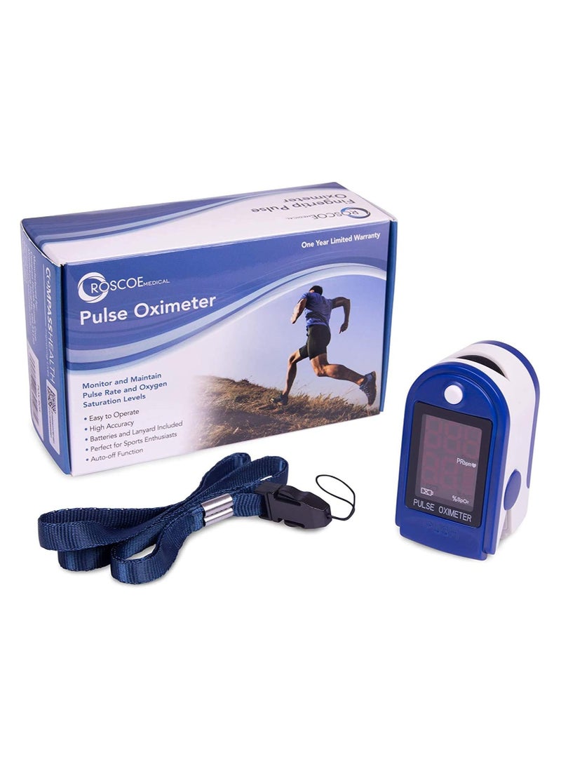 Roscoe Medical - Digital finger blood oxygen meter for children and adults - Image 1
