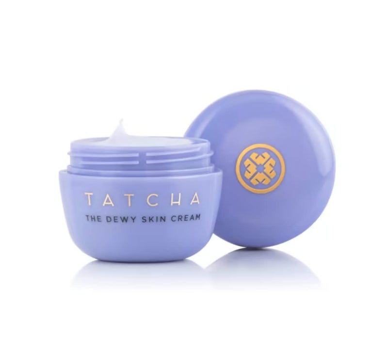 TATCHA تاتشا كريم البشرة الرطب | كريم وجه غني لترطيب، وملء، وحماية البشرة الجافة والمختلطة | 10 مل / 0.34 أونصة - Image 2