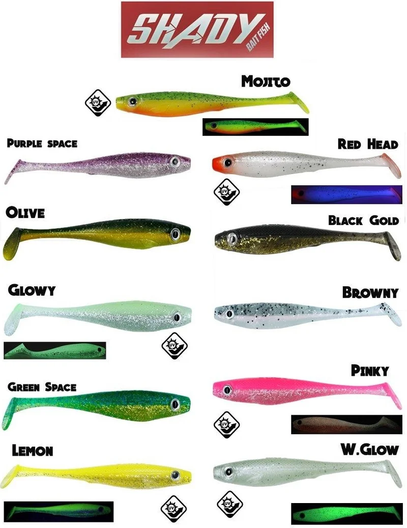 FUJIN Shady 10CM Silicone Fish