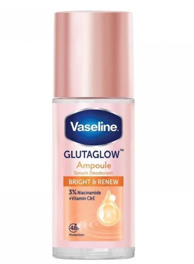 Vaseline Glutaglow Ultra Bright Ampoule Serum Deodorant - 45ml - Image 1