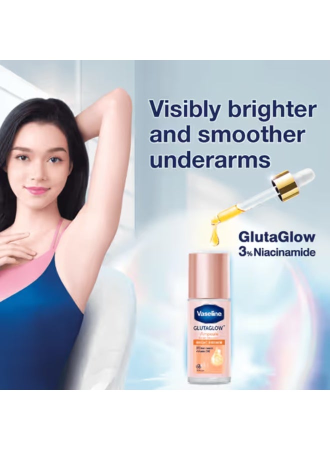 Vaseline Glutaglow Ultra Bright Ampoule Serum Deodorant - 45ml - Image 3