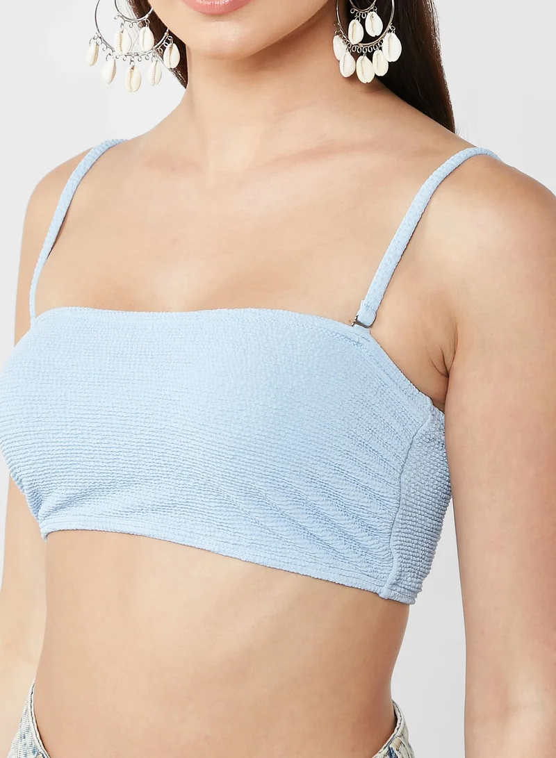 4th & Reckless Bandeau Bikini Top