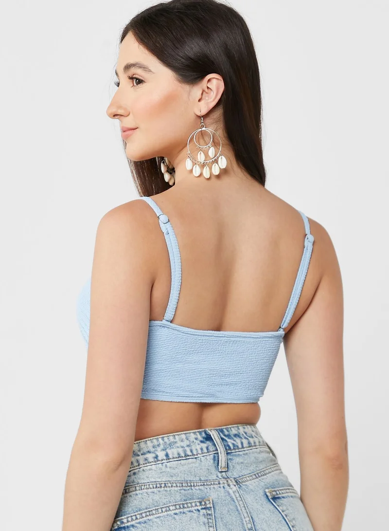 4th & Reckless Bandeau Bikini Top