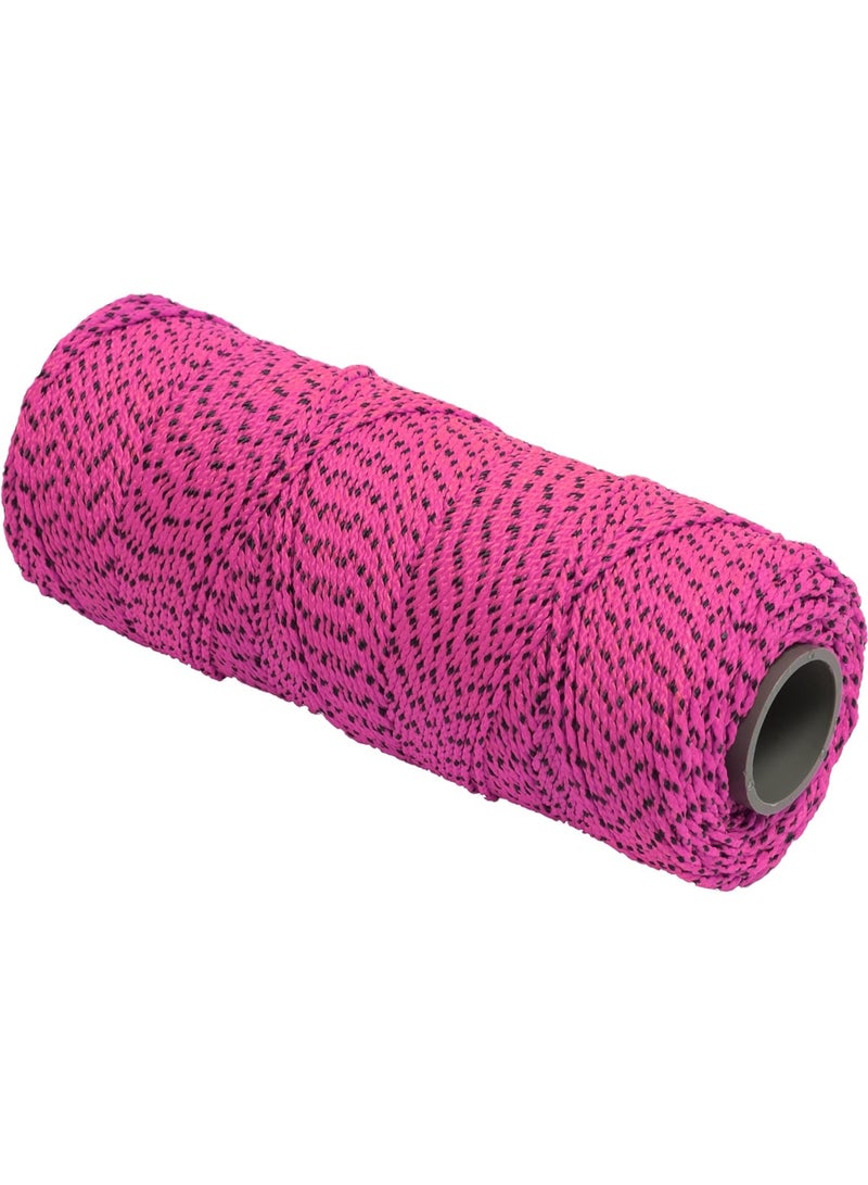 MARSHALLTOWN Masonry Line, Bonded Nylon, Pink & Black, 500 Foot, #18 Line Size, Masons and Archaeology. Made in The USA, ML615 - Image 4