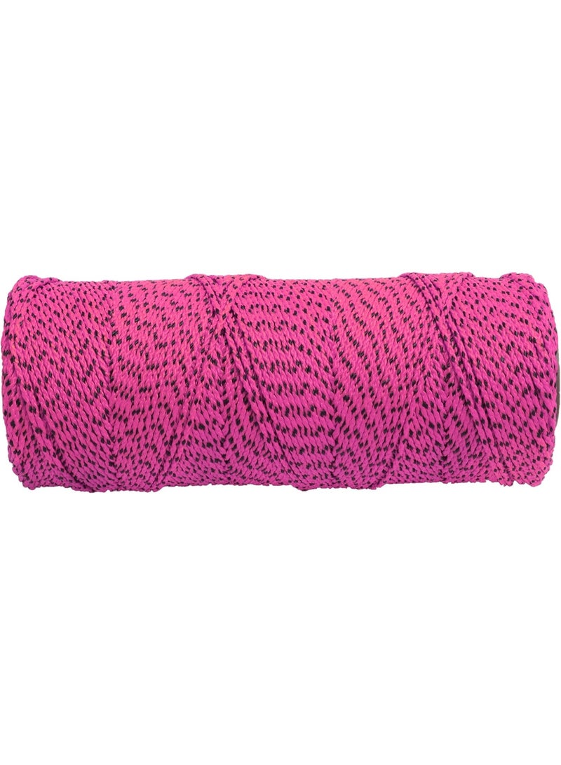 MARSHALLTOWN Masonry Line, Bonded Nylon, Pink & Black, 500 Foot, #18 Line Size, Masons and Archaeology. Made in The USA, ML615 - Image 2