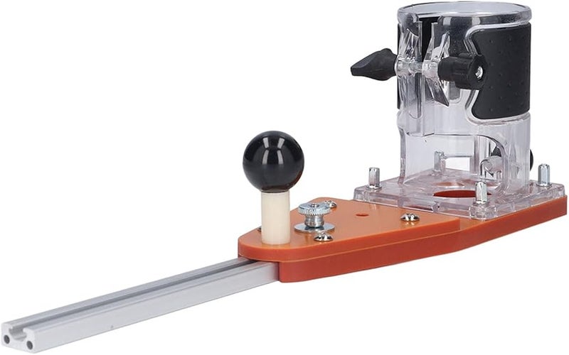 Professional Saw Guide Plate Kit with Short Rail and Twist Drill Bit for Slotting Chamfering Milling - Image 3