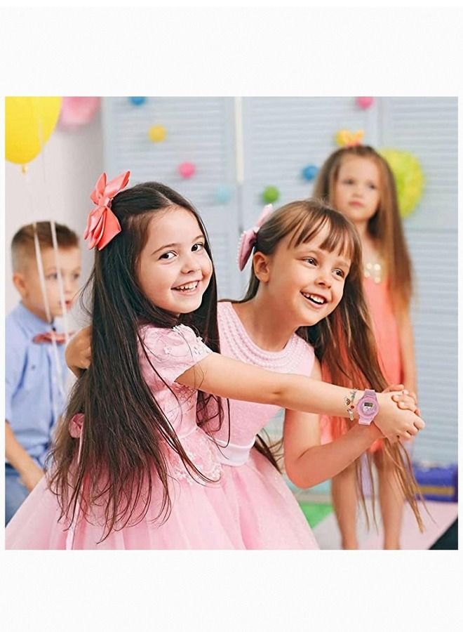 Kids Smartwatches Watch Bracelet Luminous with 3D Cartoon Silicone Children Toddler Wrist Watch Bangle Little Child Toys for Girls Kids  - Image 4
