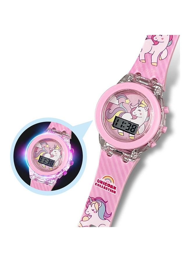Kids Smartwatches Watch Bracelet Luminous with 3D Cartoon Silicone Children Toddler Wrist Watch Bangle Little Child Toys for Girls Kids  - Image 5