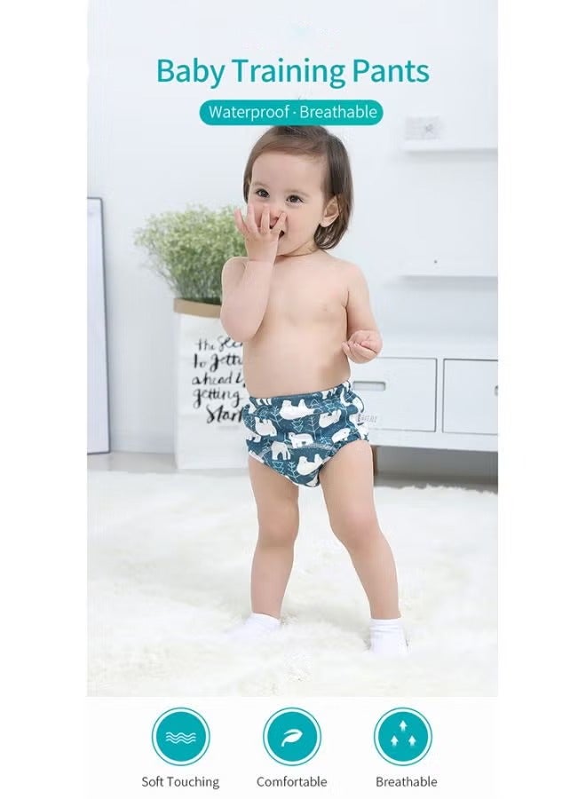 بنطال تدريب قطني مسامي مكون من 6 طبقات، مقاس L، 11-25 كجم، عدد 2 - Image 3