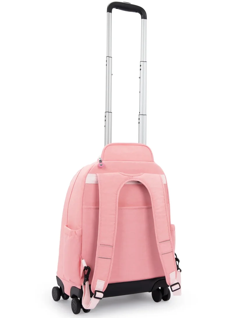kipling New Zea Large Wheeled Trolley Backpack (With Laptop Compartment) - Coral Sea