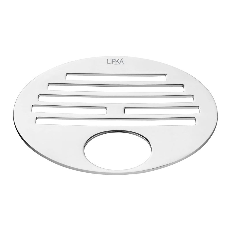 LIPKA Pack of 4 Golden Classic Jali Round Floor Drain|Premium Stainless Steel| 4 Inch with Hole | - Image 5