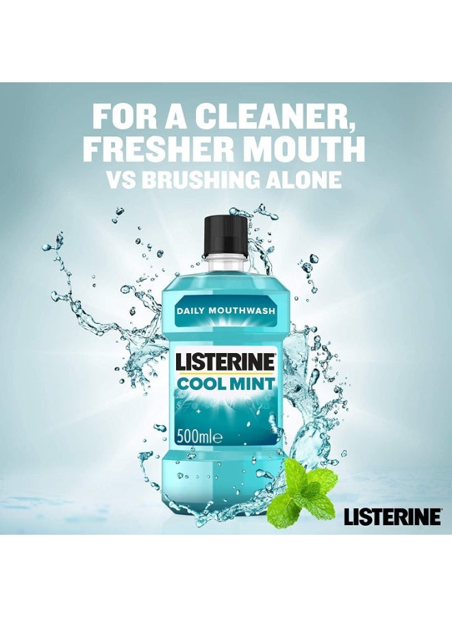 Listerine Antiseptic Mouthwash - Cool Mint 250ml - Image 5
