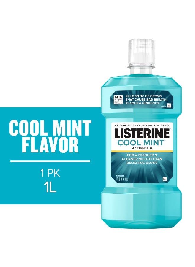 Listerine Antiseptic Mouthwash - Cool Mint 250ml - Image 4