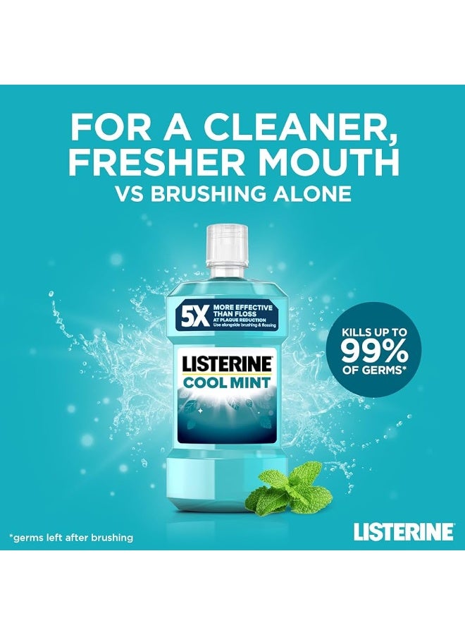 Listerine Antiseptic Mouthwash - Cool Mint 250ml - Image 2